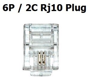 6P/2C RG10 PLUG