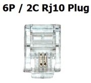 6P/2C RG10 PLUG