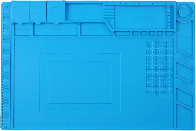 30x45cm Manyetik Silikon Ped Vida Tutucu Isıya Dayanıklı